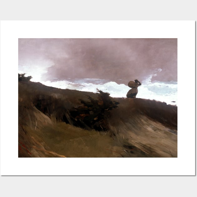 Winslow Homer West Wind Wall Art by pdpress